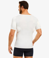 Men’s Muscle Fit Compression T-Shirt – Invisible Body Shaper & Slimming Undershirt