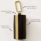 Foldable Portable Shoulder Bag with Keychain